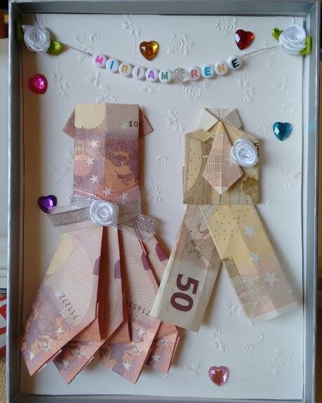 bruiloft cadeau geld